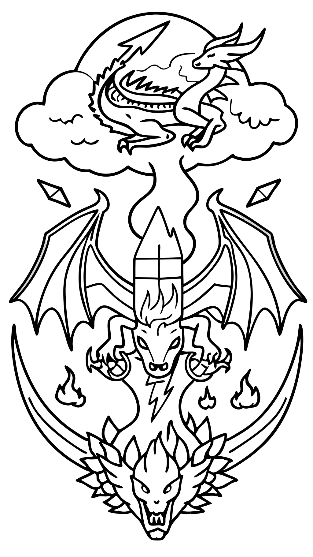 wings of fire auknlet coloring pages thunder clan